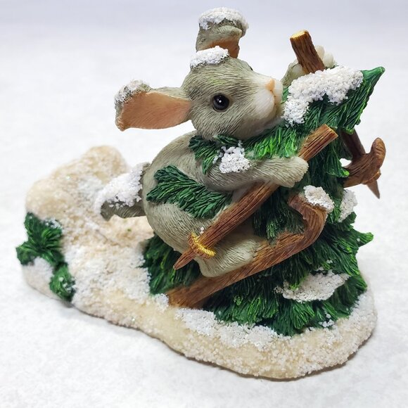 Charming Tails Figurine Collectible Who Put That Tree There? - Picture 1 of 10
